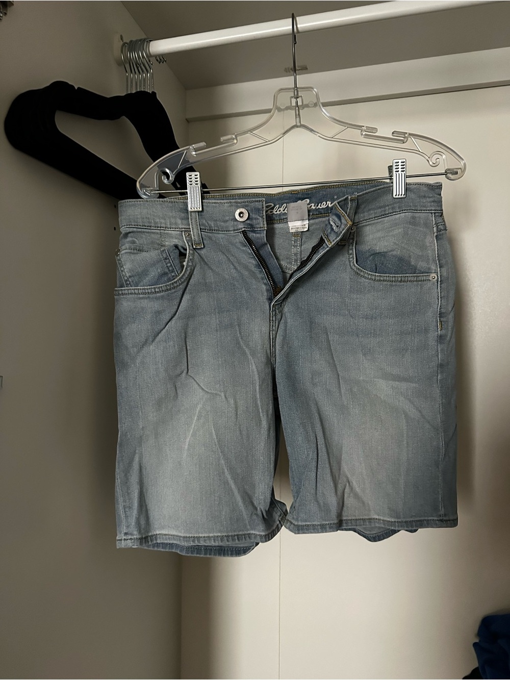 Eddie Bauer Light Blue Men's Denim Shorts